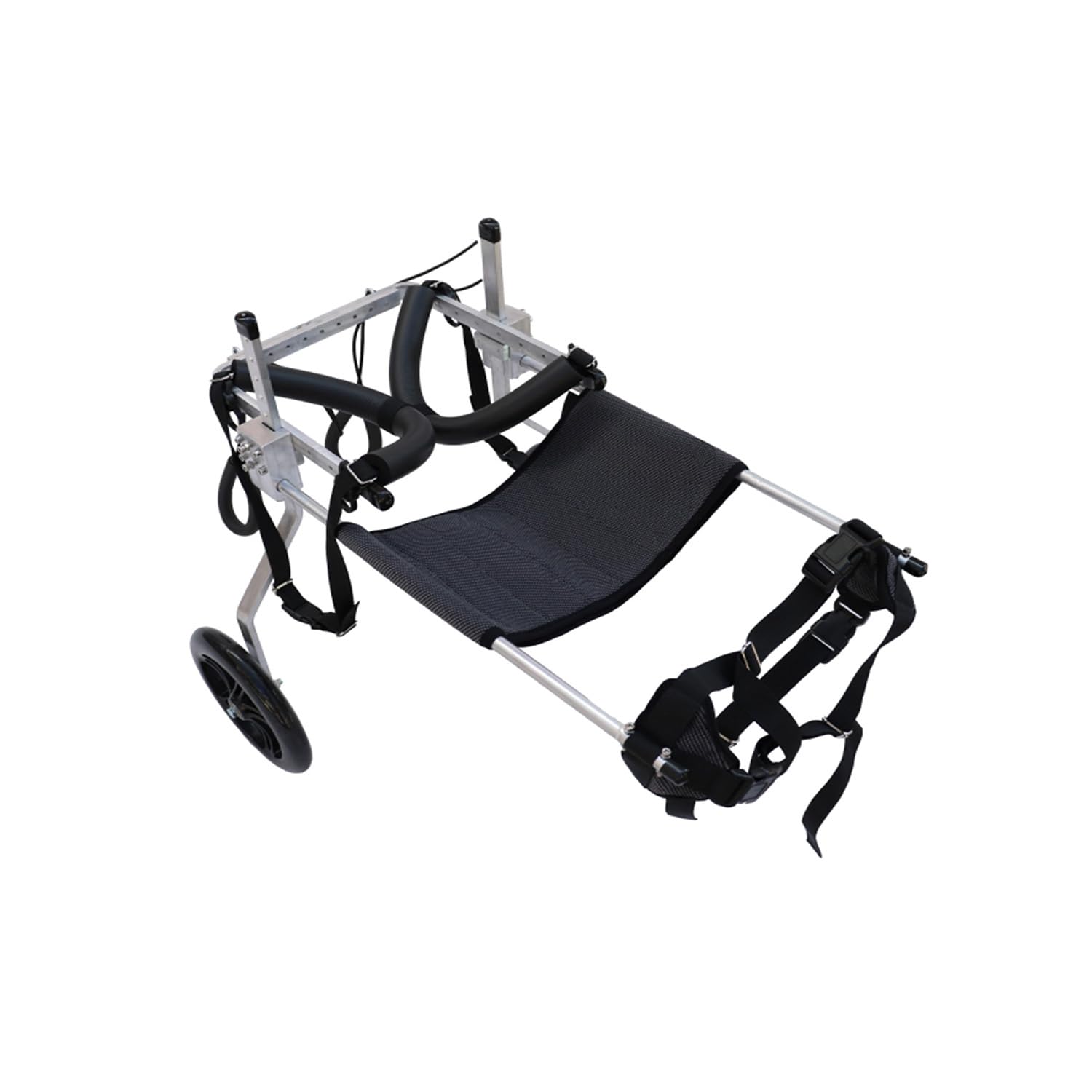 Yinian 2 Ruote Regolabile Cane Gatto Animale Domestico Anziano Carrello di Alimentazione Arti Posteriori Scooter Animale Disabile Reinserimento Carrelli per Cani Grandi(Size:XXL（25-45kg）)