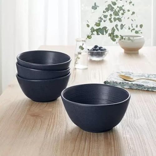 Threshold x Studio McGee Stoneware Glazed Salad Bowls, Blue, 23oz