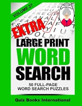 Paperback Extra Large Print Word Search Volume 27 [Large Print] Book