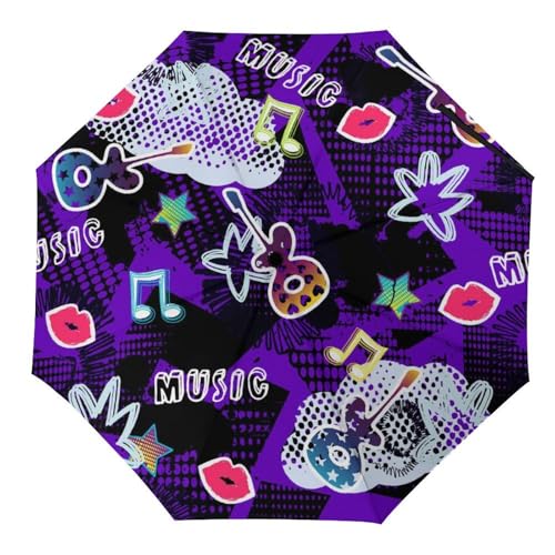 Parapluie pliant football automatique et compact pour les voyages