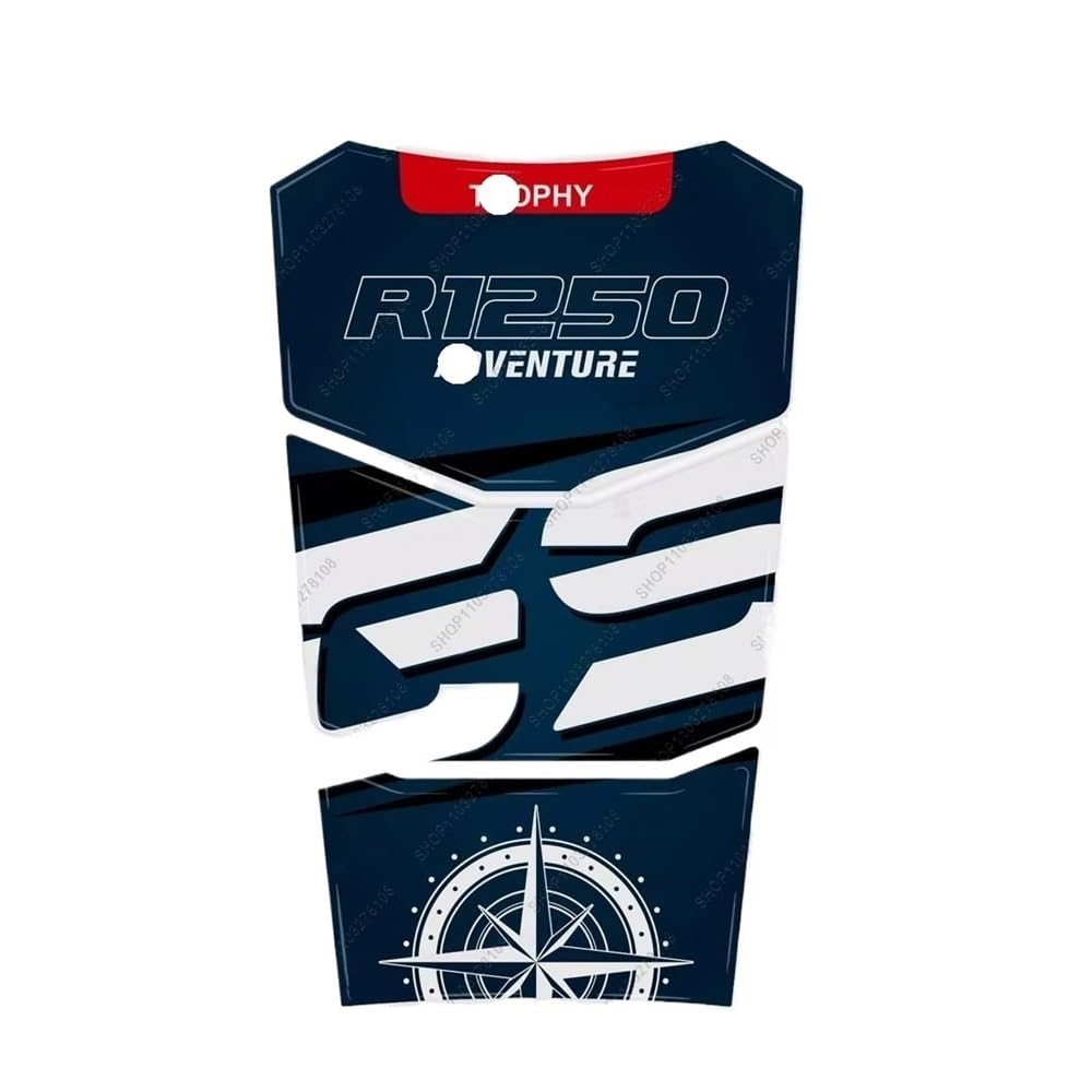 Motorcycle Accessories Epoxy Resin Stickers Fuel Tank Pad Protective Decal for R 1250 GS ADV Trophy 2022 2023 Motorbike Traction Fuel Decal Tank