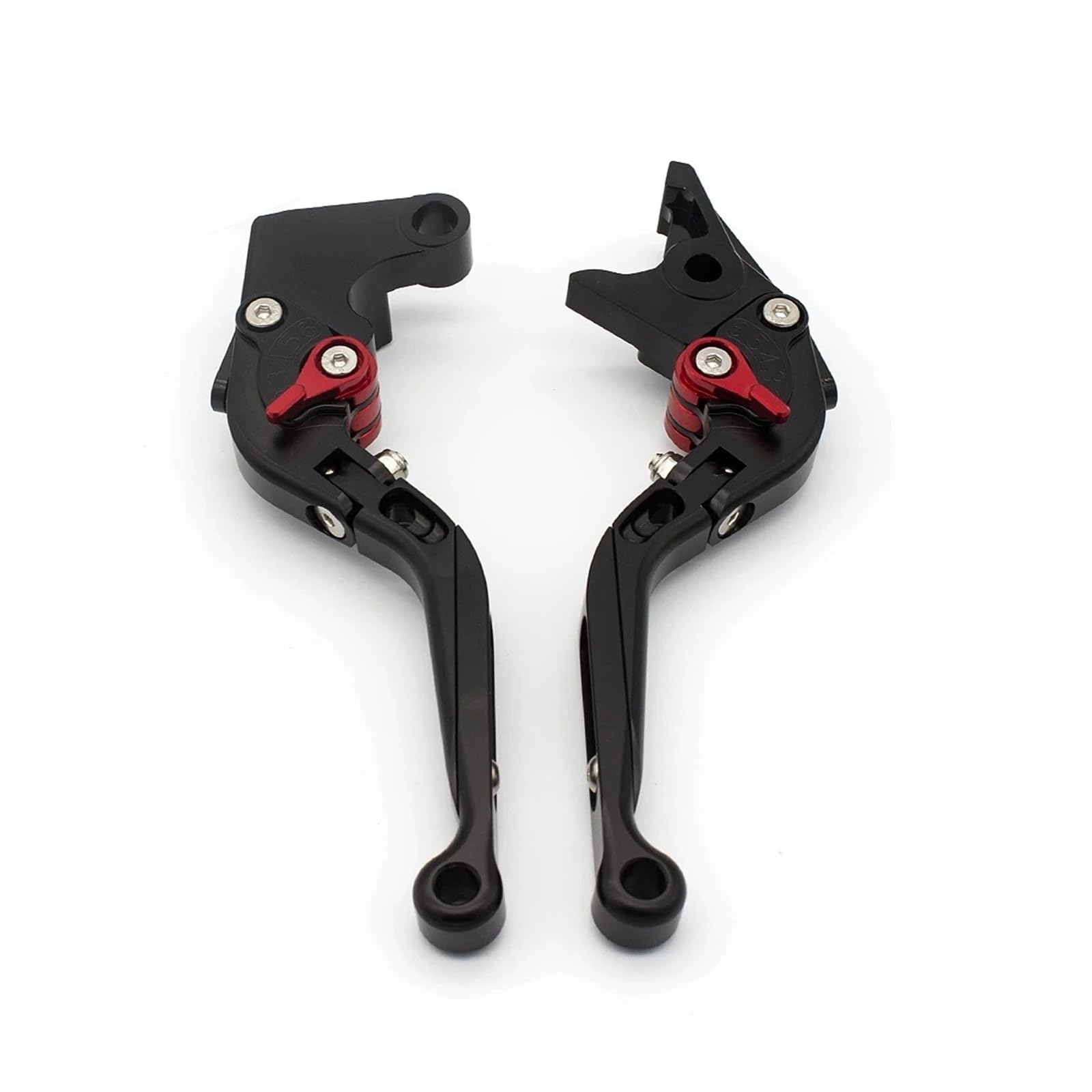 JWQEBNS Motorcycle Brake Clutch Levers for Buell XB12R XB12Ss XB12Scg 2009 CNC Motorcycle Adjustable Folding Extendable Brake Clutch Lever Handle(Fold Extend Bliack1)