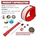 KIRALUMI 8 PCS LED Glow Bracelets, Light Up Bracelets for Kids Adults - Glow in The Dark Party Bracelets Favors Supplies for Christmas, Concerts, Festivals, Game Prizes, Sports, Rave Accessories.
