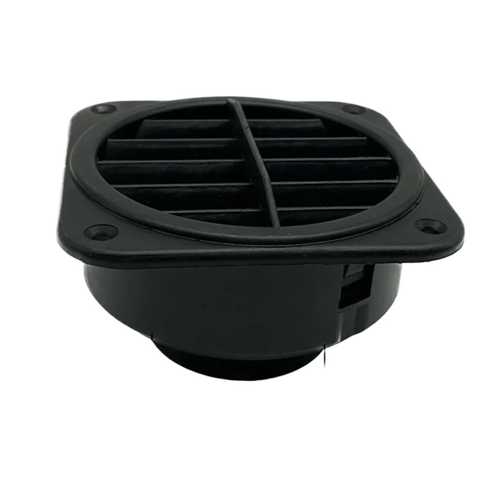 Vavgkdkpzb 6Pcs 60Mm Square Car Air Con Vent For Webasto Truck Car Heater Ducting Duct Air Outlet Dashboard Airs Vents Grille(6Pcs 60Mm Square)