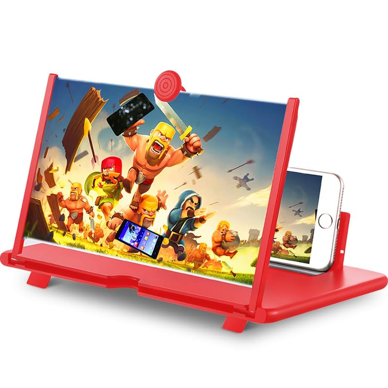 lapras 𝟏𝟓-𝐘𝐞𝐚𝐫 𝐋𝐨𝐧𝐠-𝐋𝐢𝐟𝐞 𝐖𝐚𝐫𝐫𝐚𝐧𝐭𝐲, mobile phone holder with video screen amplifier, 12 inch mobile phone 3d screen magnifier for mobile big screen, portable screen