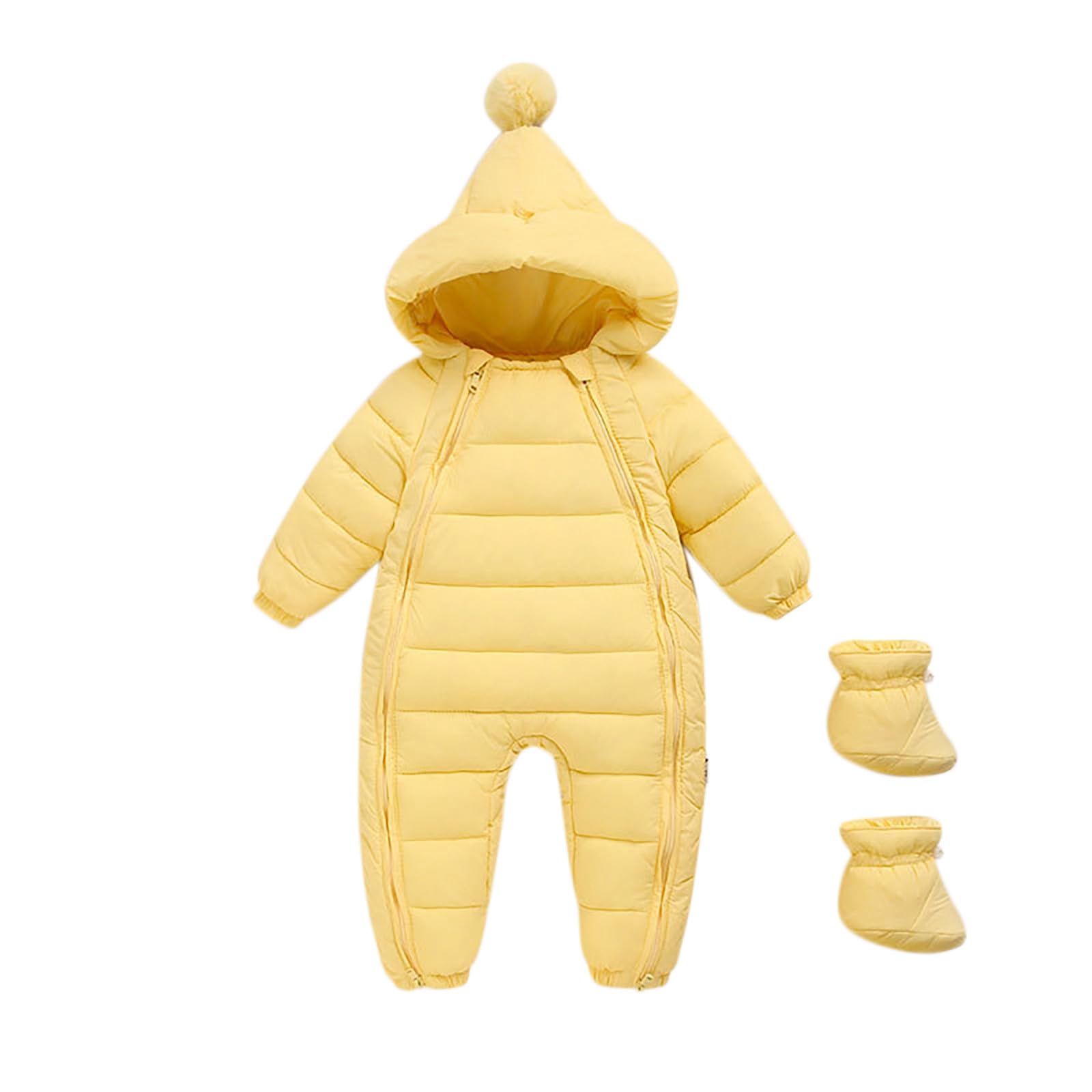 Combinaison vers le bas bébé de qualité supérieure avec doublure molletonnée - 4