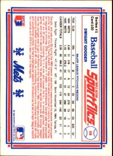 Gant de Baseball Spalding Dwight Gooden 42-825 RHT Série