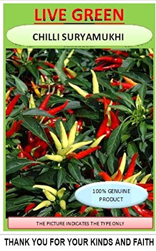Green Chilli Suryamukhi/Hot Pepper F1 Hybrd Seeds Gardening Vegetable Seeds (LIVE GREEN) (1) (B07YRNTVWJ) Amazon Price History, Amazon Price Tracker