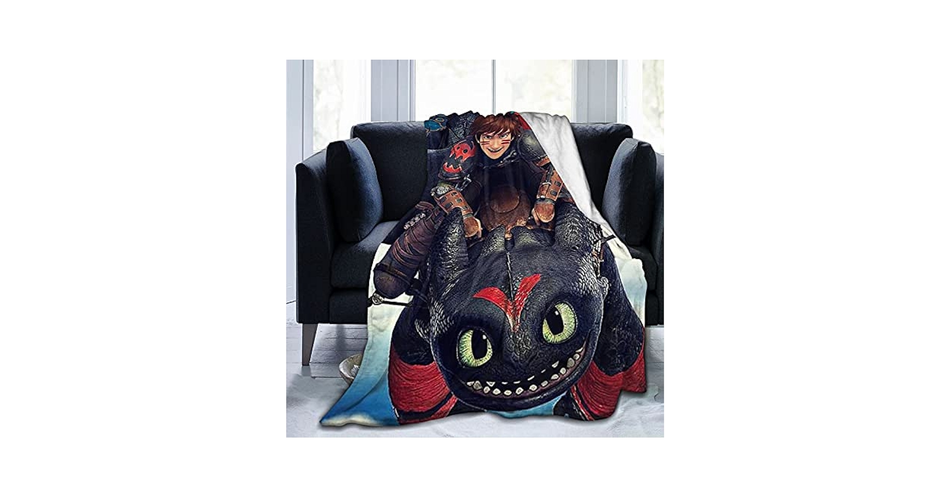 ヒックとドラゴン オリジナルブランケット Amazon｜ヒックとドラゴン 聖地への冒険 ブランケット 毛布超