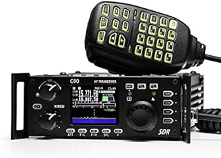 Xiegu G90 HF Radio 20W SSB/CW/AM/FM SDR Structure with Built-in Auto Antenna Tuner