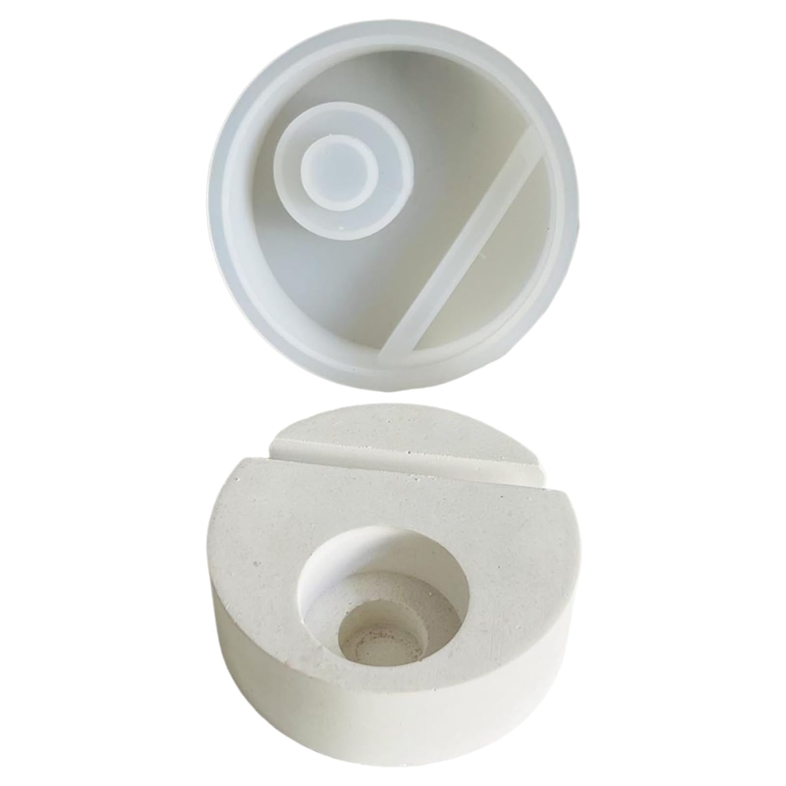 Moule sapin Noël silicone CHUOZI pour bougie et décoration gypse