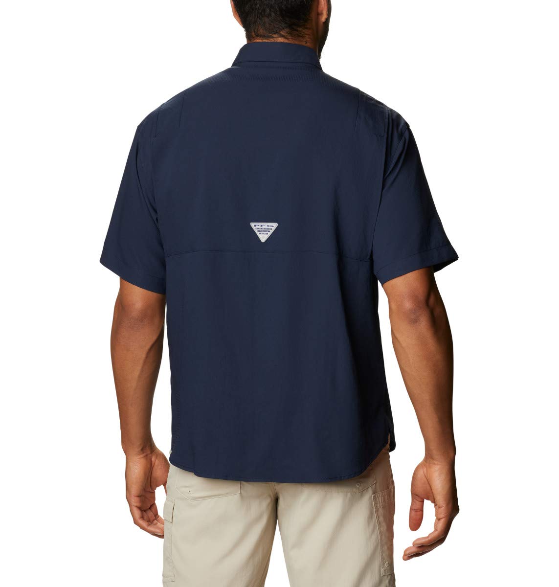 Columbia Camiseta de Manga Corta para Hombre Big & Tall Collegiate Tamiami