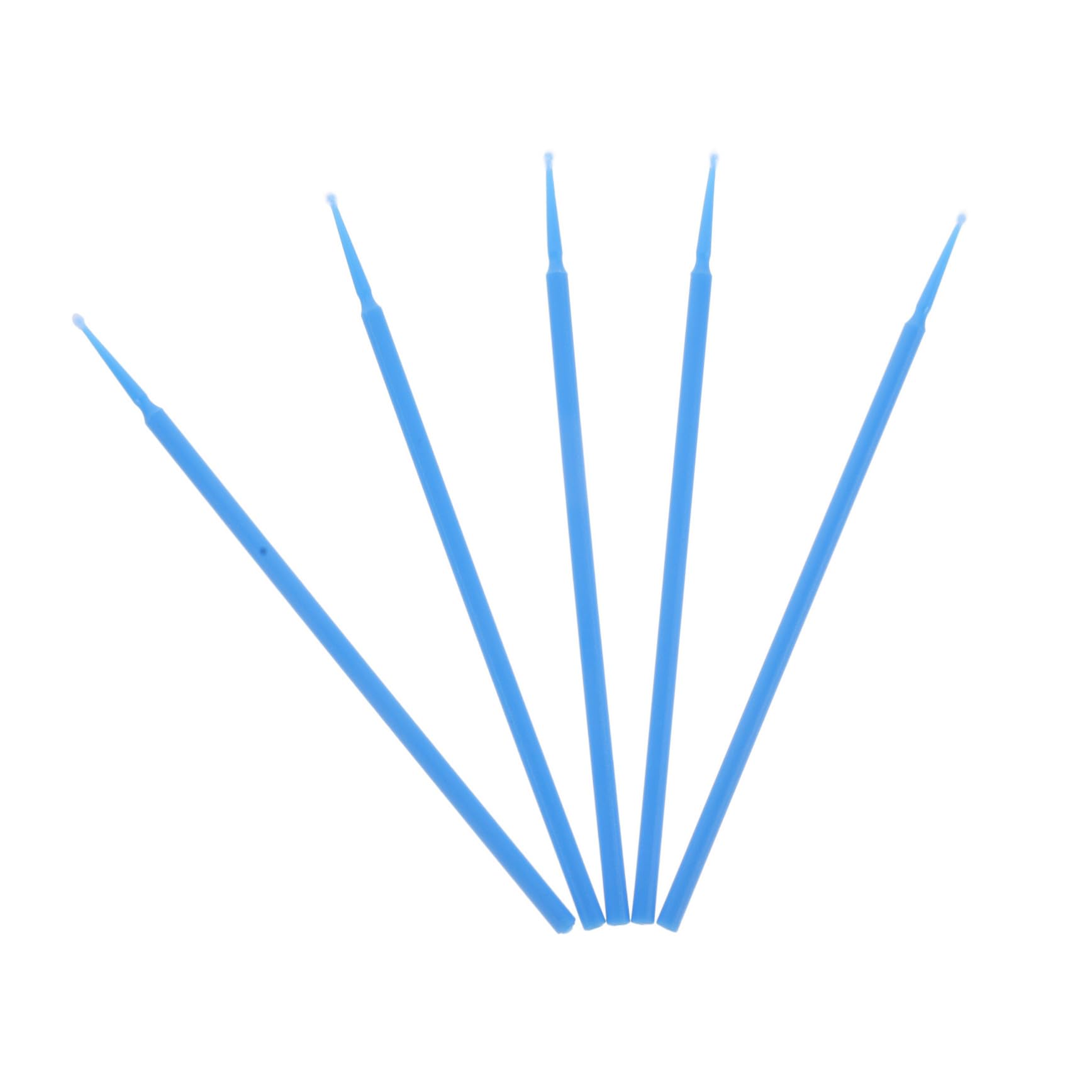 Gogogmee Long Lasting Use Beauty Swabs Medical Sticks 2 Pack Large for Eyebrows and Face Non-linting Feature