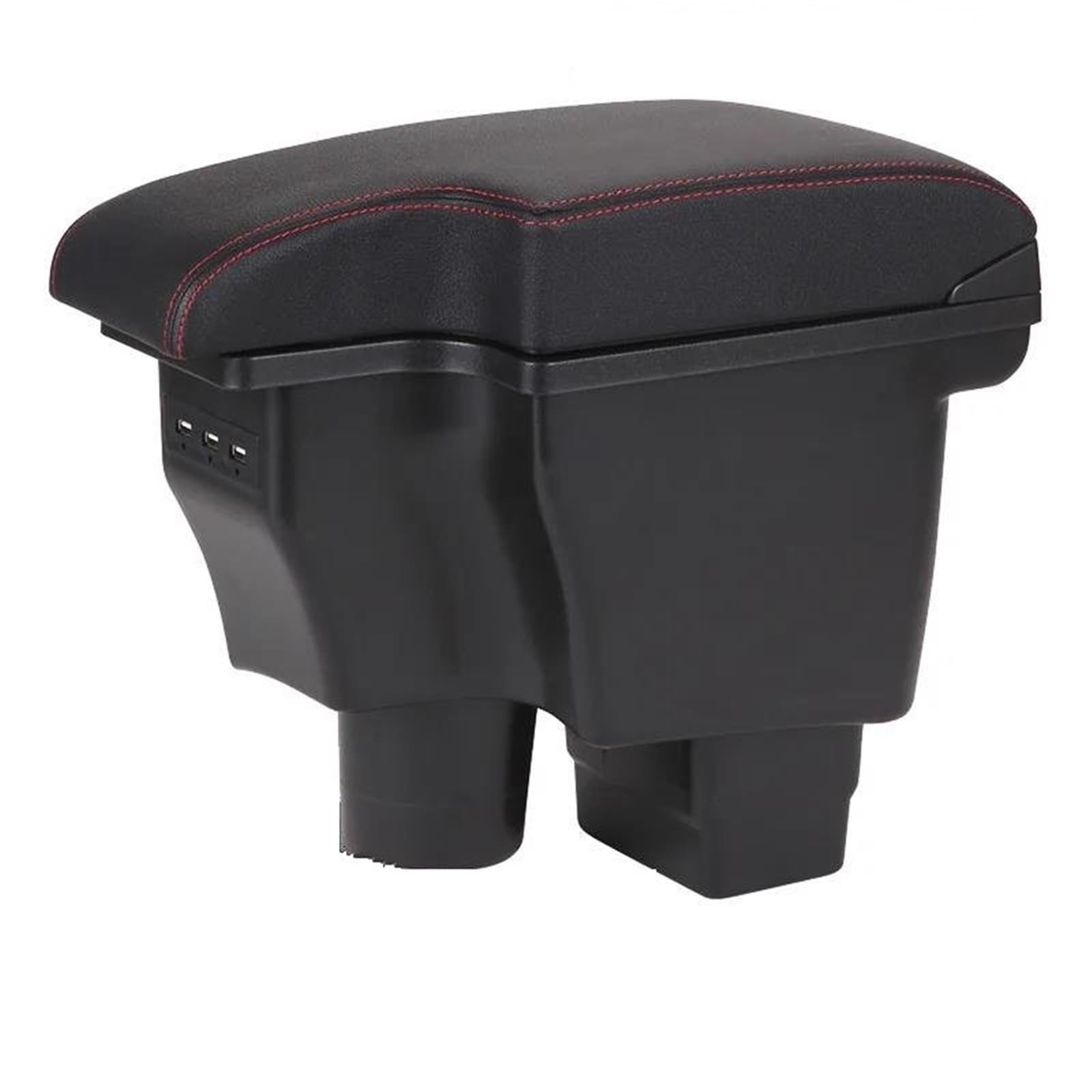 Hjkdsz Type A Car Armrests Center Console Organizer Box Double Layer Storage For Mazda 2 For Skyactiv Version Cx3 Accessories(Type A)