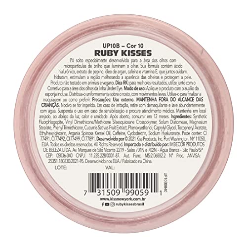 Ruby Kisses Under Eye Powder - Pó para a área olhos - Cor 10