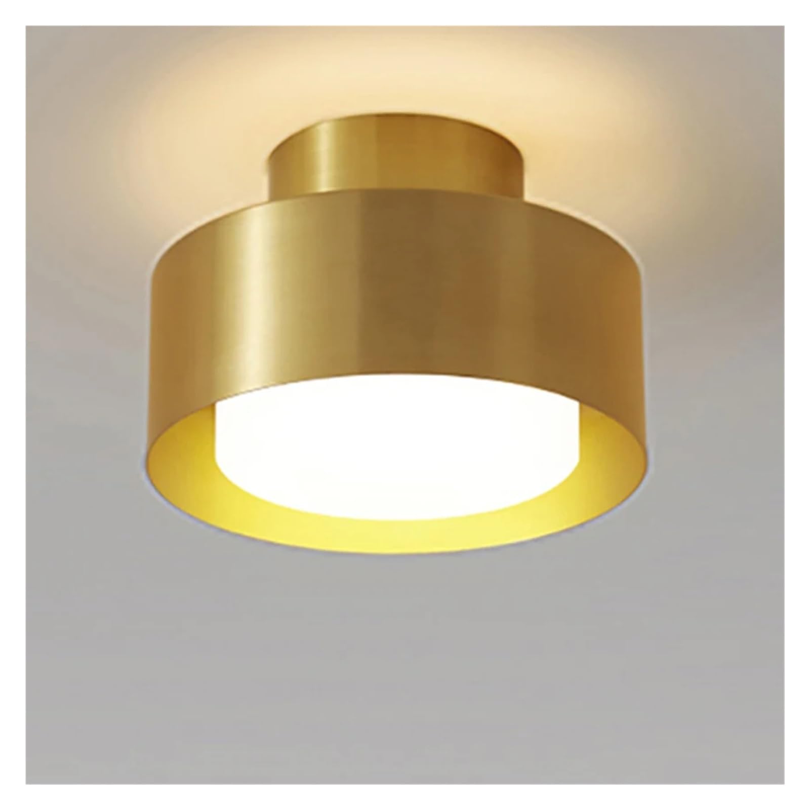 Plafonnier LED minimaliste en aluminium et acrylique premium