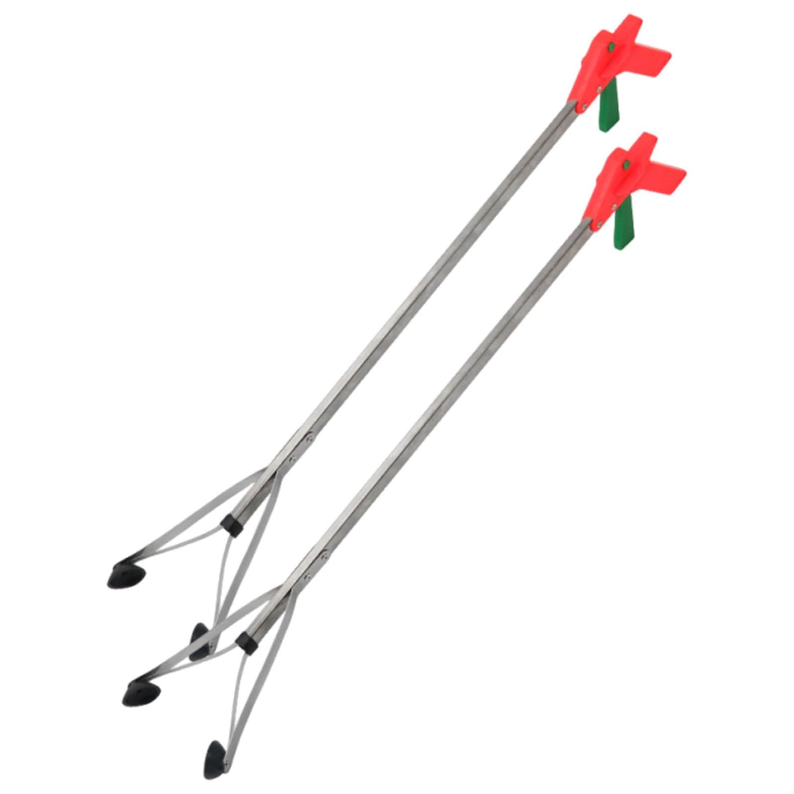 Generic 2 Piezas de Pinzas para Recoger Basura, Herramienta de Alcance, Herramienta de Ayuda para Recoger Basura, Pinzas para Basura, Palos para Recoger Basur, M