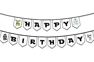 Star Wars Birthday Banner for Kids Teens Adults