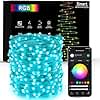 Brizled Smart Fairy Lights, 66FT 200 LED String Light WiFi Smart Christmas Lights App Controlled, RGB Color Changing Mini Light Dimmable Work with Alexa & Google Home for Halloween Christmas Holidays