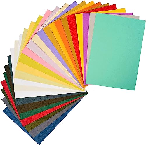 Shimmer Cardstock Paper Colored A4-25 Sheets 250Gsm Double Sided Scrapbook Paper Card Stock For Card Making Holiday Party Decor School Supplies Education Game Diy Art Crafting #TOP1
