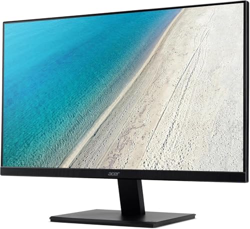 Image of Acer Vero V247Y Gbmix 24 inch FHD IPS Monitor with 4 ms Response Time, Anti-Glare, Adaptive Sync, VESA Mount (100x100mm), HDMI, VGA & Dockztorm USB Port Expander, Black (UM.QV7AA.G03)