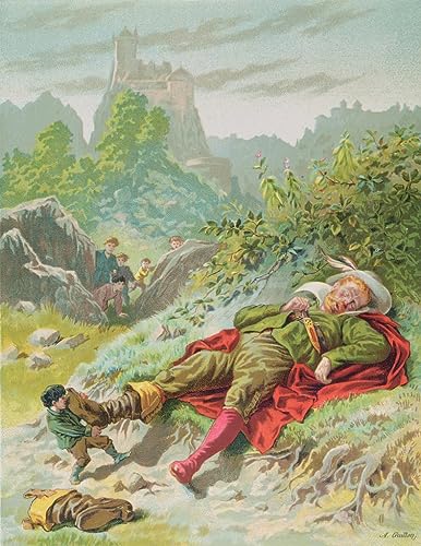 Impressions d'art mural Tom Thumb par Frederic Theodore Lix affiche de collection 60x90