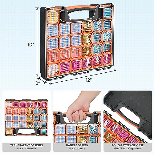 Image of TICONN 1250 Pcs Heat Shrink Wire Connectors, Marine Crimp Ring Terminal Kit | Waterproof Seal, Corrosion Resistant Thick Tinned Copper, 3:1 Heat Shrink, Color-Coded Identification, Auto & Marine Use