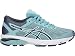 ASICS Womens GT-1000 6 Running Shoe, Porcelain Blue/Smoke Blue/White, Size 7.5