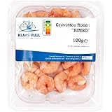 DÉSIGNATION LÉGALE DU PRODUIT: Crevettes roses décortiquées Jumbo 100g