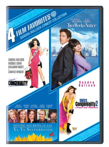 Sandra Bullock Comedy Collection 4 Movie Pack. Miss Congeniality, Two Weeks Notice, Devine Secrets Ya-Ya Sisterhood, Miss Congeniality 2