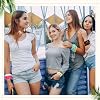 Quelay 16 Pcs Colorful Square Acrylic Resin Bangle Bracelet Wide Geometric Irregular Wristbands Women (Bright Colors) #3