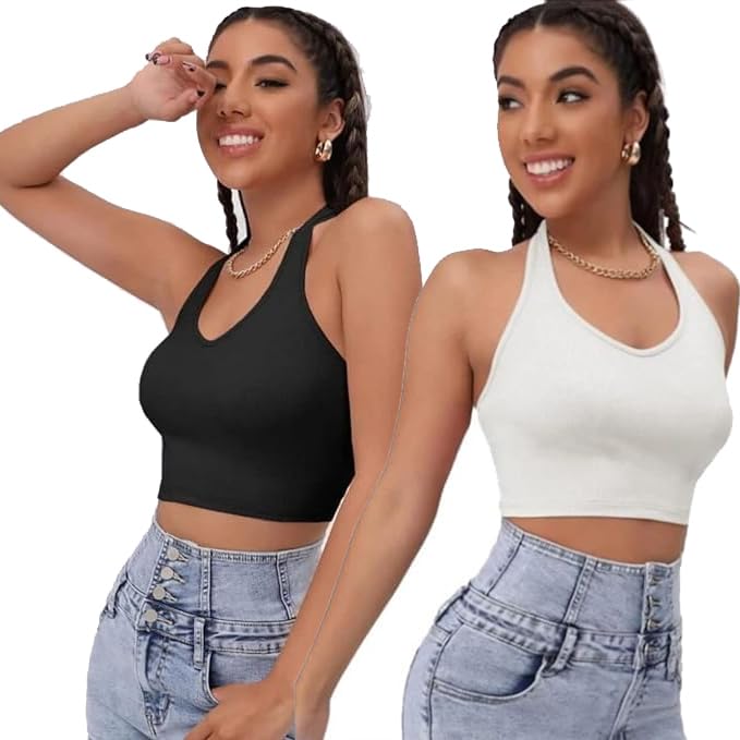 Image of Women's Trendy Premium Cotton Tank Top & Crop Top for Women