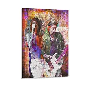 AIPHE Canvas muurkunst schilderij poster Su Tela E Stampa Artistica Da Parete Motivo The Rolling Stones Sports Landscape Office Room Decor Poster Gift 50 x 70 cm Geen lijst