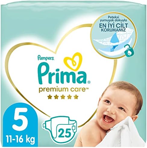 Prima Bebek Bezi Premium Care 5 Beden 26 Adet Junior Ekonomi Paketi