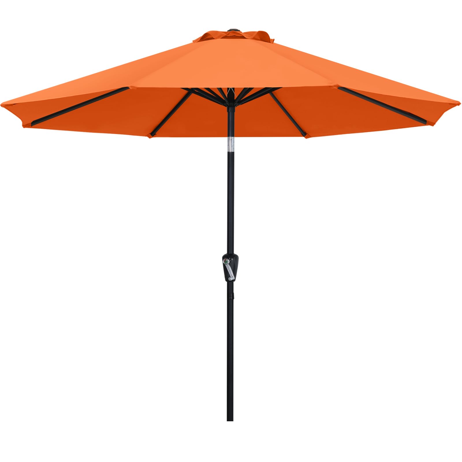ABCCANOPY Ombrellone da 2,7 m per giardino, prato, terrazza e cortile, impermeabile, 2,7 m