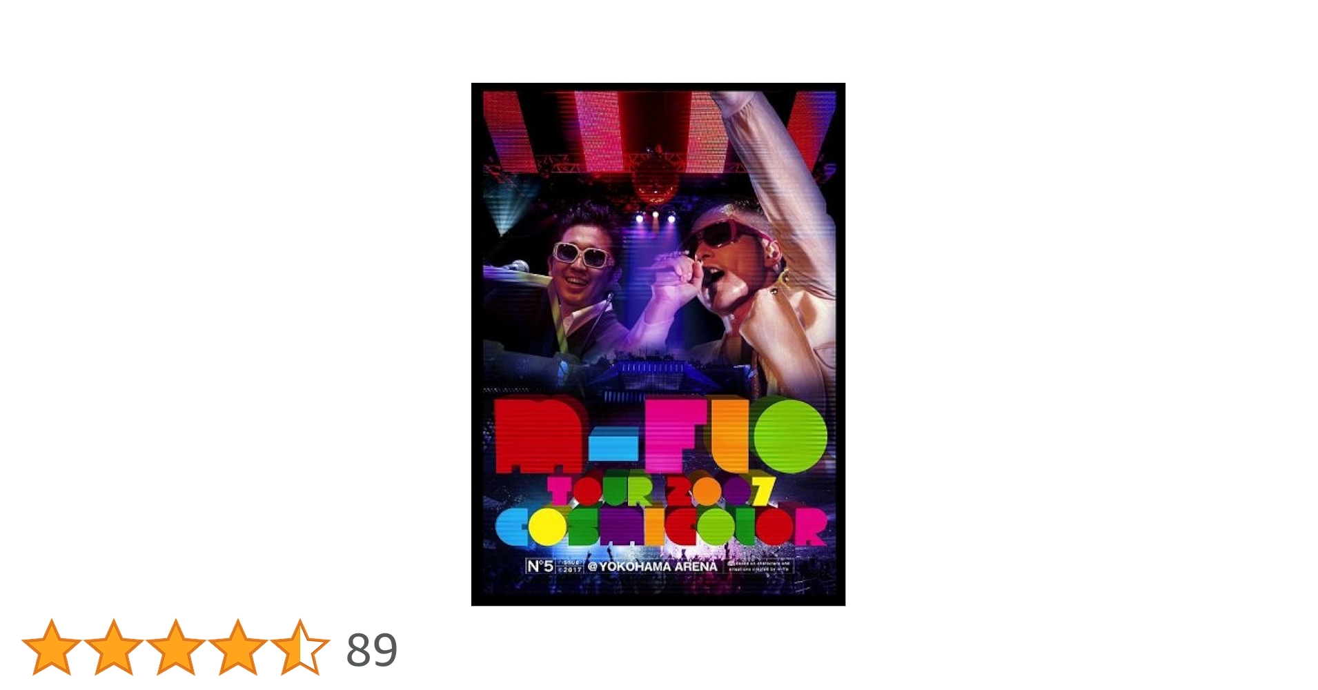 (未使用･未開封品)　m-flo TOUR 2007「COSMICOLOR」@YOKOHAMA ARENA [DVD] sdt40b8 Amazon.com: M-FLO TOUR 2007｢COSMICOLOR｣@YOKOHAMA ARENA(2DVD