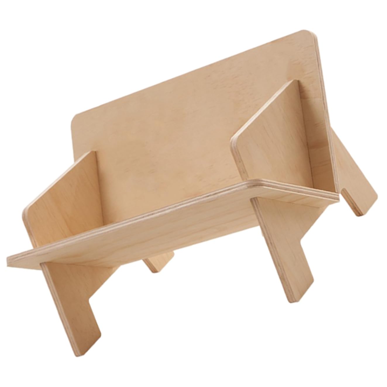 Organiseurs de bureau multifonctions et bibliothèque de table en bois pour rangement livres