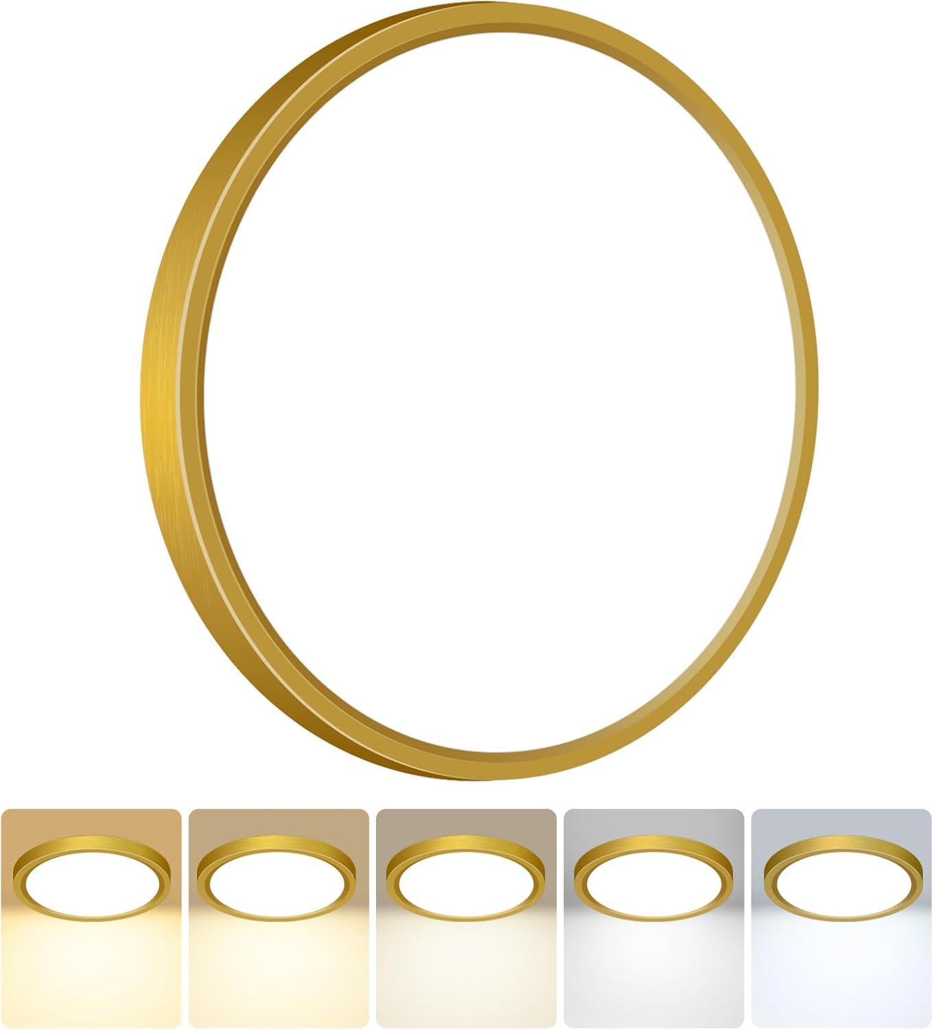 Peasur Deckenlampe LED Deckenleuchte Flach