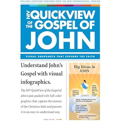 NIV, QuickView of the Gospel of John
