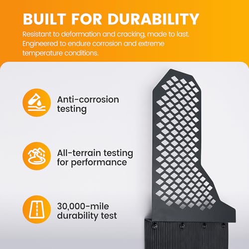 Image of Heavy Duty Mud Flaps, All-Weather Splash Guards, Built for Tough Protection, Universal Fit for Trucks SUVs & Vans, Off-Road & Daily Driving, 4PCS Front & Rear (Sport Black Design)