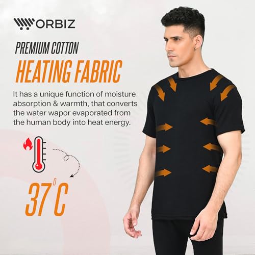Thread Linens 3 Pack Mens Thermals T Shirt, Body Warmer Base Layer Thermal Underwear Mens Thermal Top for Men Size S-XXL - Image 6