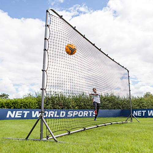 Forza Soccer Rebound Wall (12Ft X 6Ft Or 16Ft X 7Ft) | Dual-Sided Soccer Rebounder | Freestanding Spring-Loaded Soccer Rebound Net | Soccer Training Equipment #TOP1