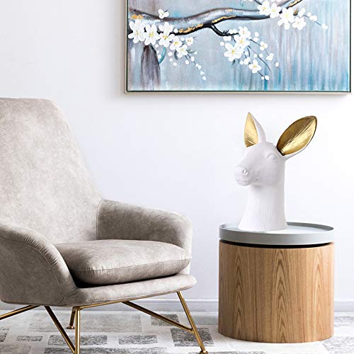 Cmjlbm Ceramic Vase Nordic Light Luxury Porch Tv Cabinet Shelf Living Room Home Decoration Accessories (Swan Head) #TOP5