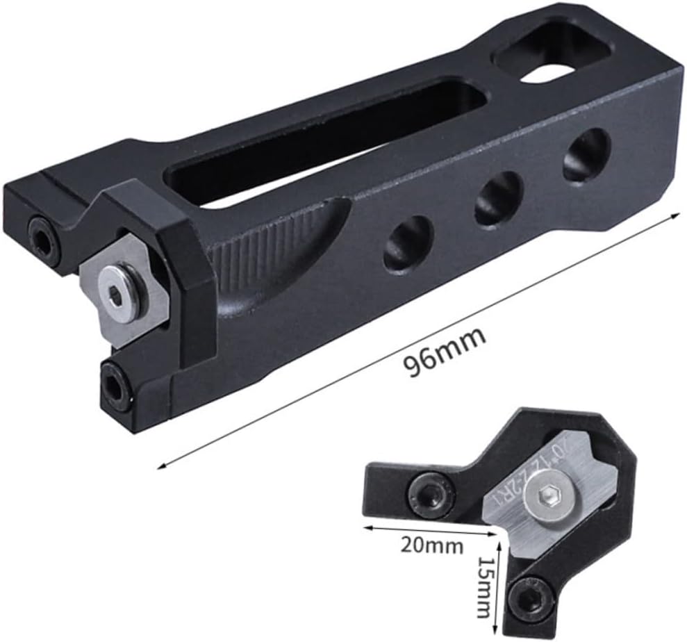 balacoo 2pcs Hand Planer Wood Trimming Tool Multiple Blades for Smooth Edge Banding Construction for Woodworking and Projects