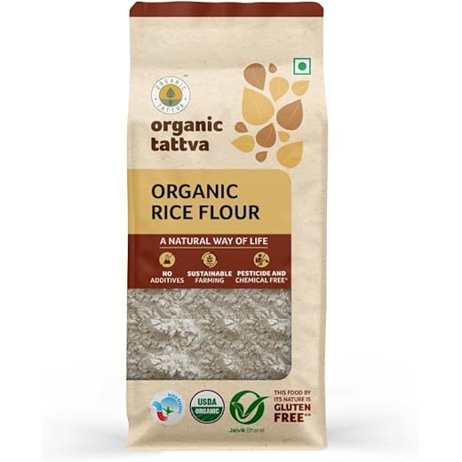 Organic Tattva Rice Flour 500g