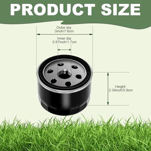 Image of 492932 AM125424 492932S Oil Filter Compatible with Kawasaki Engines 5 Pack