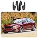 KELEIMAI Car Accessories Fit for Honda 10th Gen Civic 2016-2021 Inner Door Side Handle Armrest Panel Cover Trim (Carbon Fiber Style) 4PCS ABS