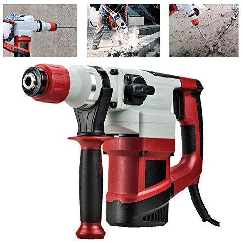 QHYXT Bohrhämmer, Industrie-Elektrohammer, Kupferkernmotor für effektive Wärmeableitung, Keine Brennmaschine, 360…