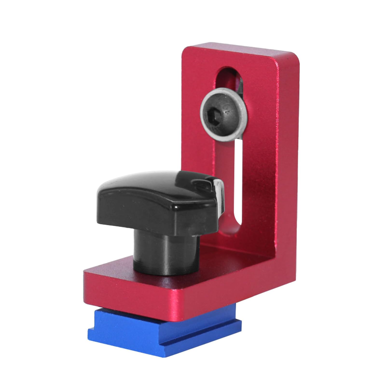 Maxtonser Miter Track Stop Backing Chutes Locator Aluminium Alloy Backing Connectors Miter Track Stop Woodworking Guide Tool