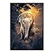 Produktbild ECMQS Elefant DIY 5D Diamant Painting Full Set, Crystal Strass Stickerei Painting Diamond Dekoration Für Home Wall Décor